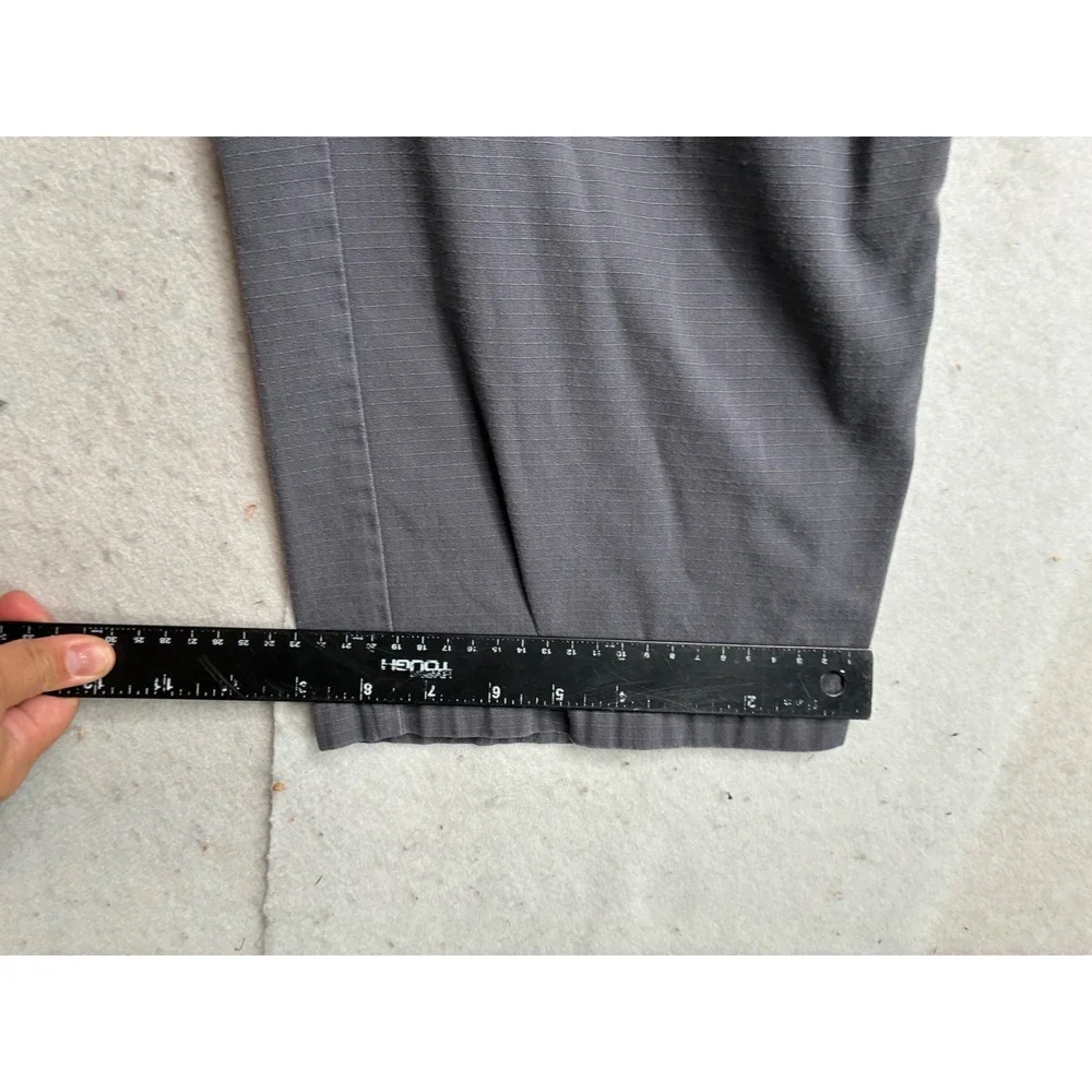 Carhartt Mens Ripstop Cargo Pants Gray Work Trousers Utility 34x30